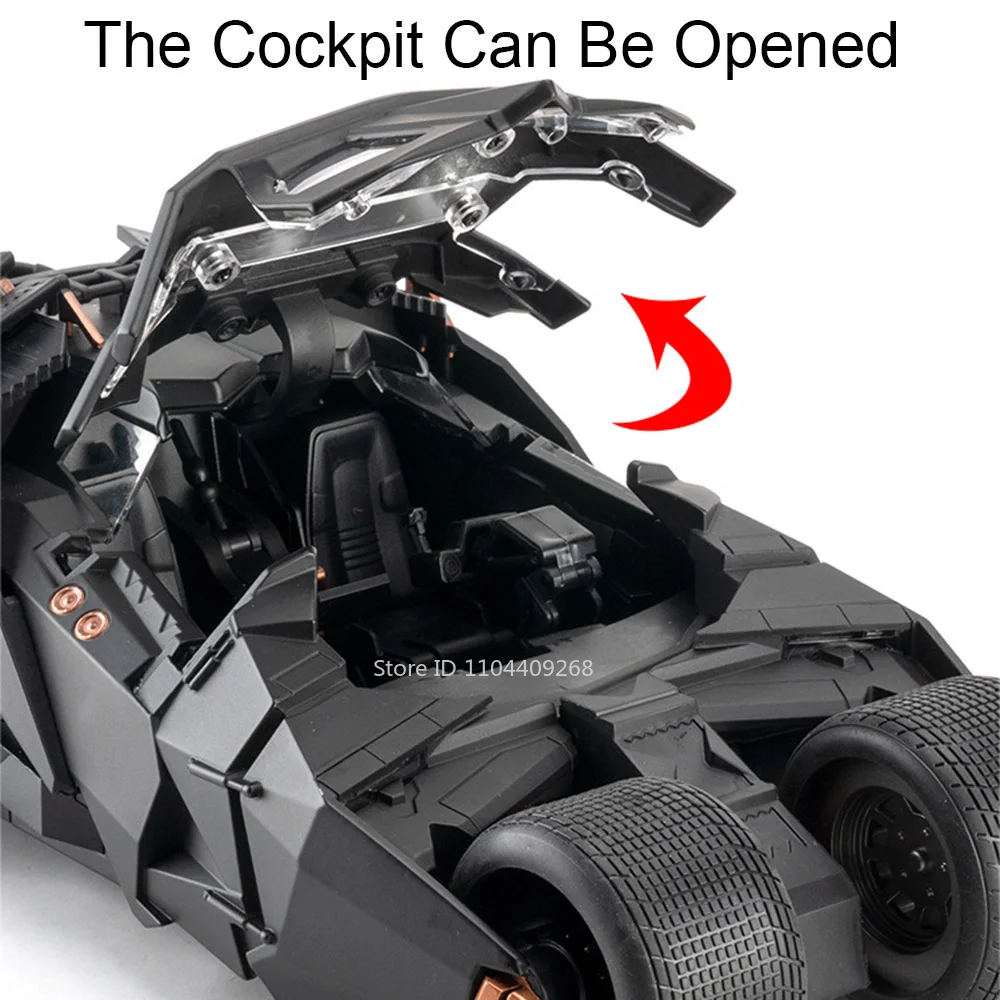 1:18 Scale Batmobile Model for Collectors 5 1:18 Scale Batmobile Model for Collectors - Image 5