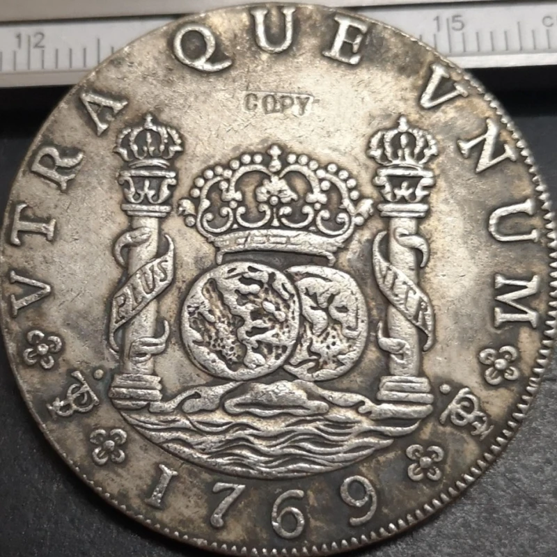 Vintage Bolivia 8 Reales Replica 1769/1770 2 Vintage Bolivia 8 Reales Replica 1769/1770 - Image 2