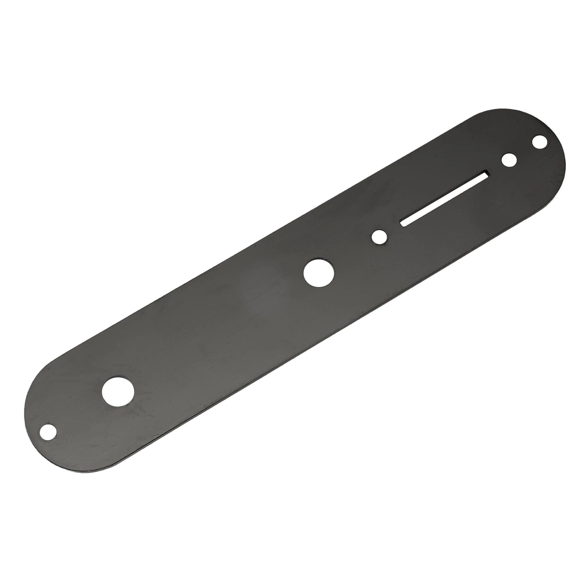 Squier Tele Control Plate Steel Black/Chrome 3 Squier Tele Control Plate Steel Black/Chrome - Image 3