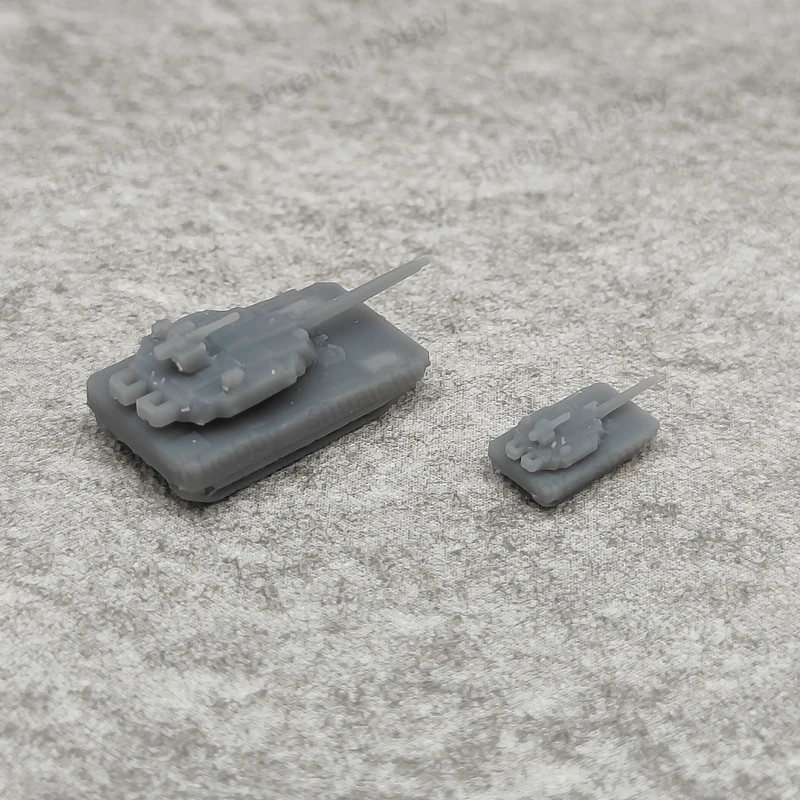 Resin ZTZ-100 Tank Models Set 1/350 & 1/700 2 Resin ZTZ-100 Tank Models Set 1/350 & 1/700 - Image 2
