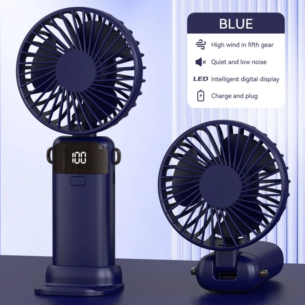 Portable Mini Handheld Fan with Phone Holder 10 Portable Mini Handheld Fan with Phone Holder - Image 10