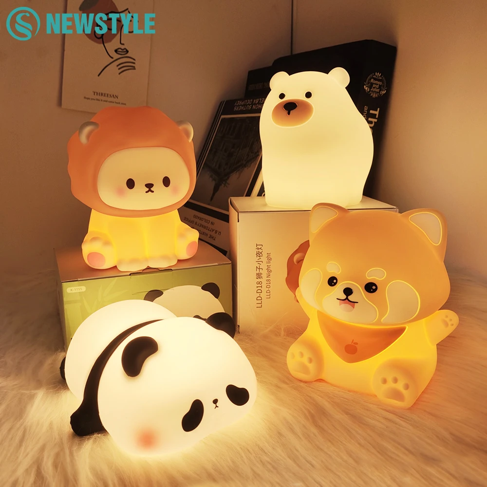 Animal-Shaped LED Night Light for Kids 1 Animal-Shaped LED Night Light for Kids