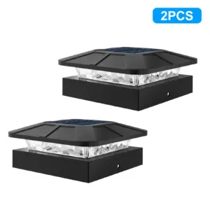 4-Inch Solar Post Cap Light for Fence and Deck 17 Sa0eda6b874a84e2f84bdf1a7647fb5den