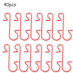 Colorful Metal S-Shaped Christmas Hooks (Set of 40) 17 Sa0ffe4bf626147fa833f963a4eef9003i