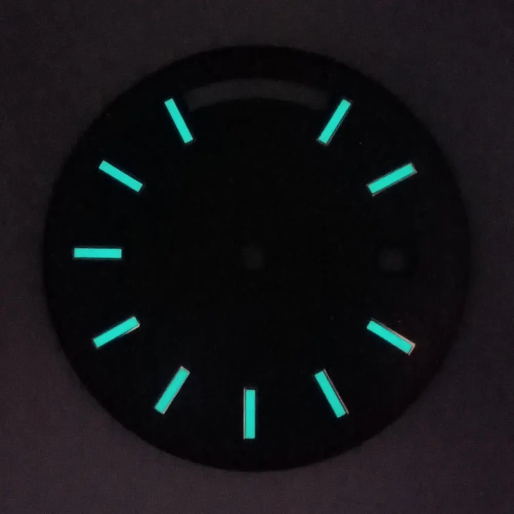 31mm Green Sunburst Watch Dial for 8285 Movement 5 31mm Green Sunburst Watch Dial for 8285 Movement - Image 5