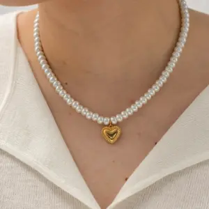 Elegant Stainless Steel Pearl Heart Necklace 11 Sa104127a7ab74cbb84d2f1fae5e6c54ba