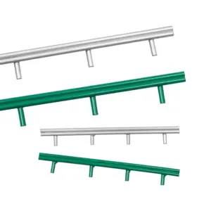 Miniature Highway Guardrail Set in Green or Silver 11 Sa11b300c0e954dac97ea4935221a63cdT