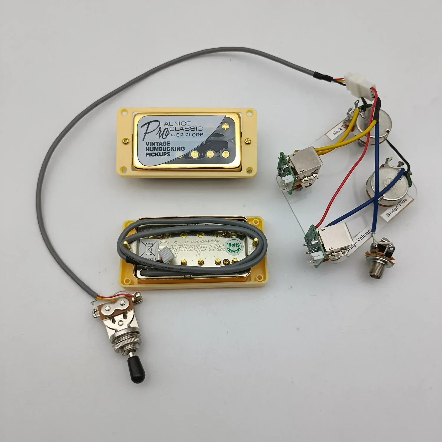 Epi Alnico Classic Bucker PRO Humbucker Set 4 Epi Alnico Classic Bucker PRO Humbucker Set - Image 4