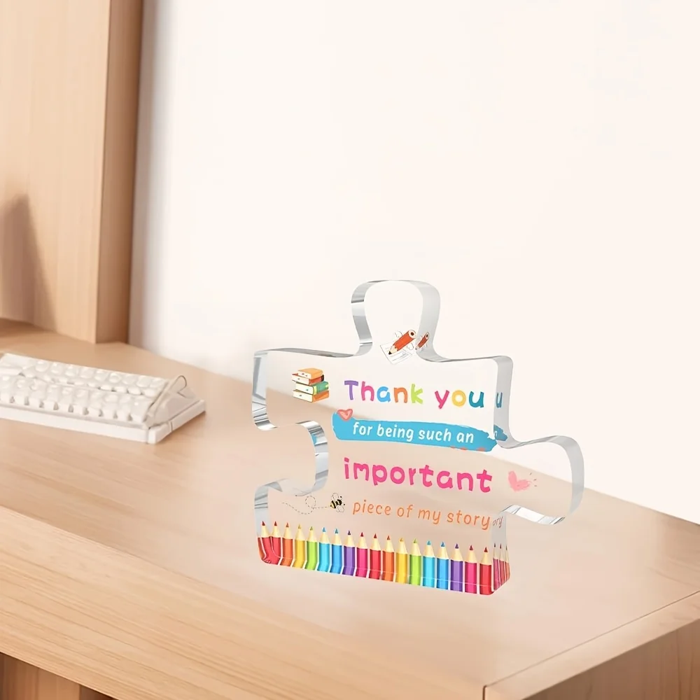 Vibrant Teacher Appreciation Acrylic Decor 5 Vibrant Teacher Appreciation Acrylic Decor - Image 5