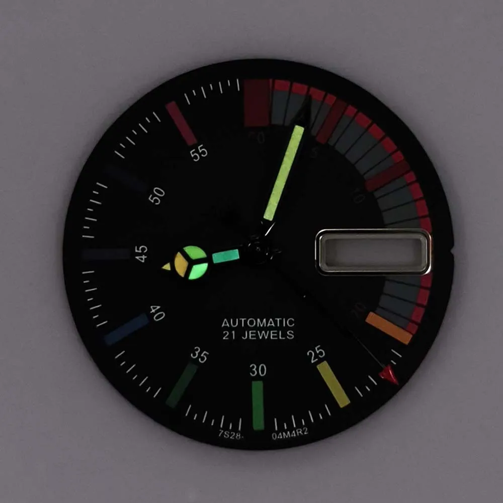 NH36 28.5mm Luminous Watch Dial for NH36 Movements 3 NH36 28.5mm Luminous Watch Dial for NH36 Movements - Image 3