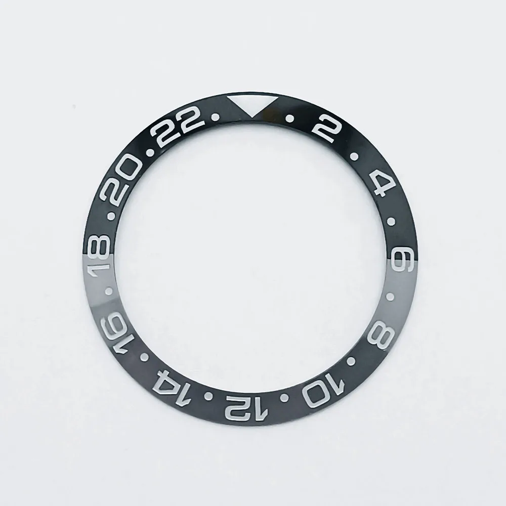 38mm Two-Tone Ceramic Bezel for Watches 2 38mm Two-Tone Ceramic Bezel for Watches - Image 2