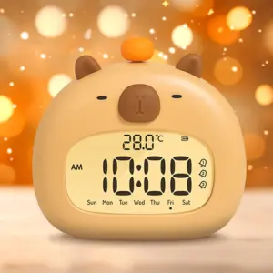Animal-themed LED Alarm Clock with Night Light 12 Sa142e12ea12c4fdfbaf035c2690e8026L