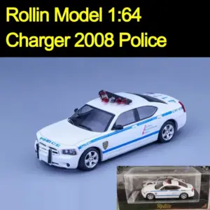 2008 Police Charger Diecast Model 1:64 Scale 11 Sa14f51ef3cc0415eaf2148c9e0e80763j