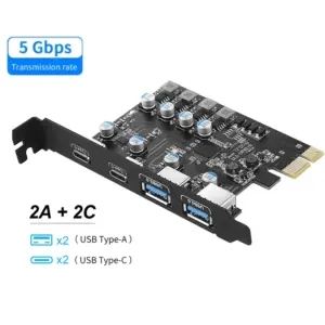 PCIe USB Expansion Card with 4 Ports 14 Sa173872be3334015b71732f84599b5e6p