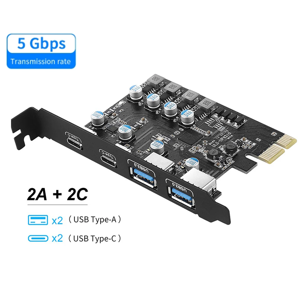 PCIe USB Expansion Card with 4 Ports 7 PCIe USB Expansion Card with 4 Ports - Image 7