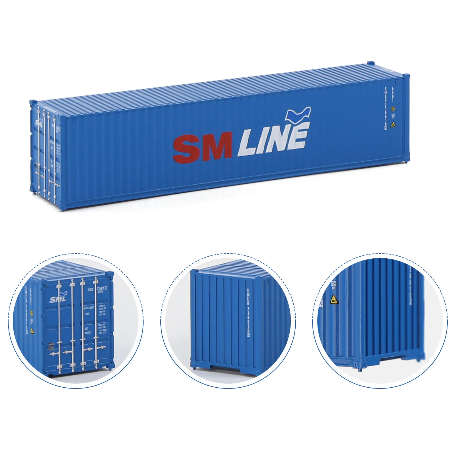 40ft N Scale Shipping Container with Logos 5 40ft N Scale Shipping Container with Logos - Image 5
