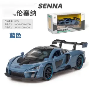 Orange 1:32 Diecast Race Car Model 18 Sa193c76e85f04f0b97e8020fe75d0634P