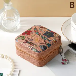 Eco-Friendly Cork Jewelry Organizer with Wood Interior 14 Sa1bca32d33334b89a0a8eda741c8eb0db