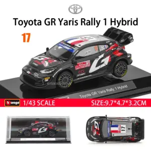 Toyota GR Yaris Rally 1 Hybrid 1:43 Diecast Model 15 Sa1f7ec15ba894d12ba325bfabb9dc650h