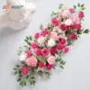 Artificial Rose Floral Row for Decor