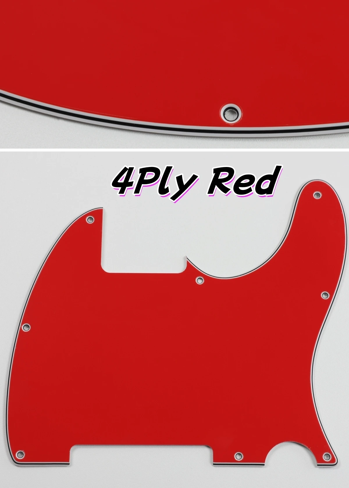 Vibrant Multicolor Telecaster Pickguard for US Models 7 Vibrant Multicolor Telecaster Pickguard for US Models - Image 7