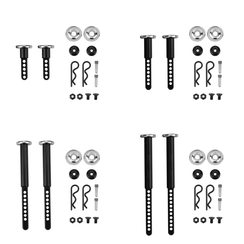 RC Aluminum Body Post Mounts for Axial SCX10 II 1 RC Aluminum Body Post Mounts for Axial SCX10 II
