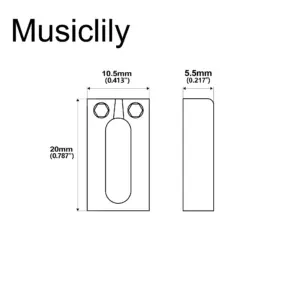 Gold Brass Guitar Saddles for Fender Strat/Tele 9 Sa22a089262104b39bc3784b6b6c3b0aah 1
