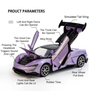 1:32 Scale BYD Supercar Model Collection 11 Sa22e2f536f2a4567ad0b8dd6be0a13bd8