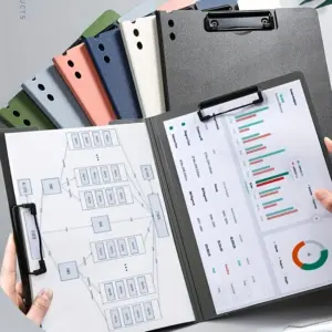 Colorful A4 Profile Clipboard with Pen Holder 13 Sa24cc9c4351343a59470dbbf9cfbbb12C