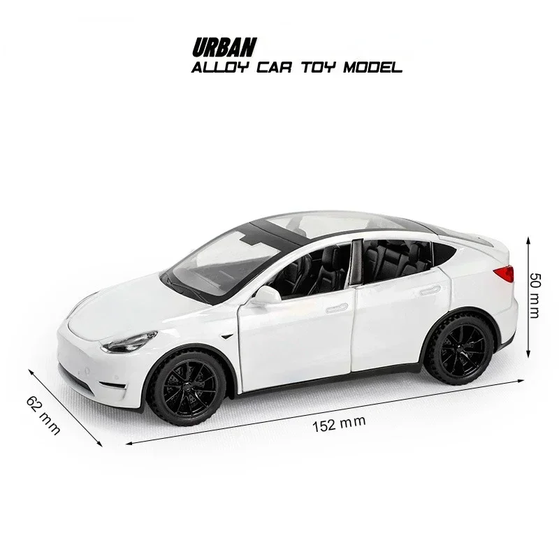 1:32 Scale Alloy Model Y Car for Collectors 7 1:32 Scale Alloy Model Y Car for Collectors - Image 7