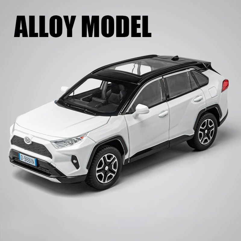 1:22 Scale RAV4 Alloy Model Car 8 1:22 Scale RAV4 Alloy Model Car - Image 8