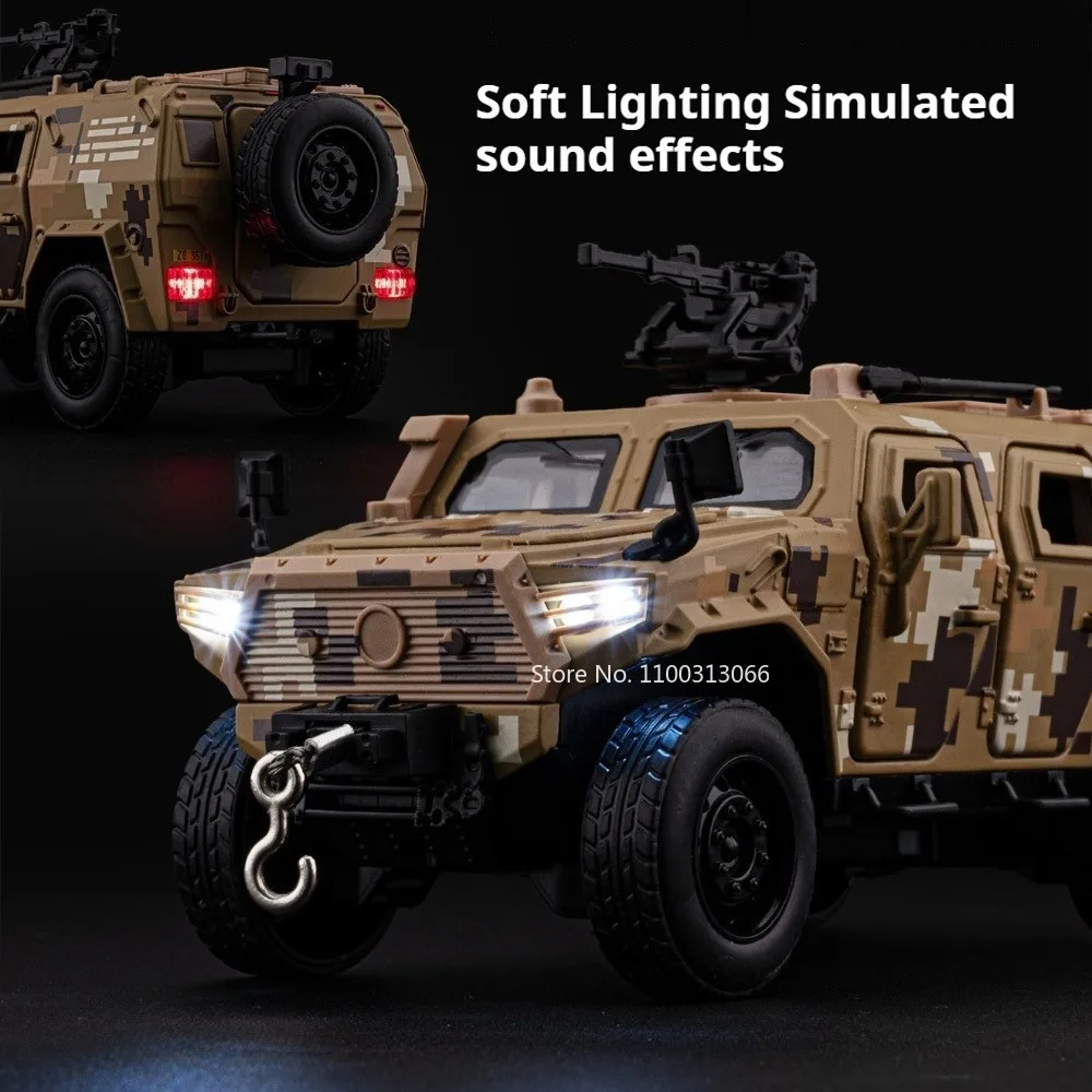 Sabertooth Military-Style Diecast Vehicle 3 Sabertooth Military-Style Diecast Vehicle - Image 3