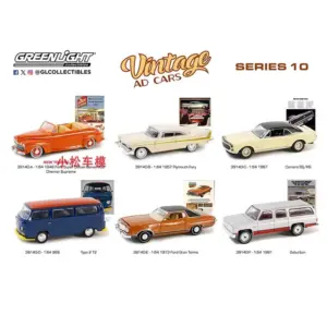 Vintage Ad Cars Series 10 Diecast Model 1/64 Scale 13 Sa268a8ba4ba2426286987d4e1b3ba6ddD