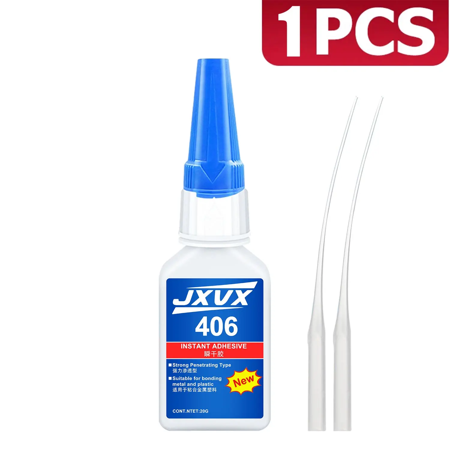 LOOLIFL 406 Instant Super Glue 20ml 9 LOOLIFL 406 Instant Super Glue 20ml - Image 9