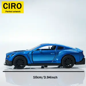 Blue 1:43 Scale Diecast Sports Car Model 11 Sa2764ad55b8e4636ac5596924b81c56aR