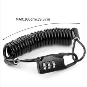 Black Waterproof Zinc Alloy Bicycle Lock 11 Sa279c3f6c7ca415c904e91264c263f2dp