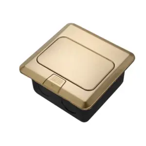 Pop-Up Floor Socket 120x120mm Silver or Gold 14 Sa27e04448453413a8b388c6b8851a269p