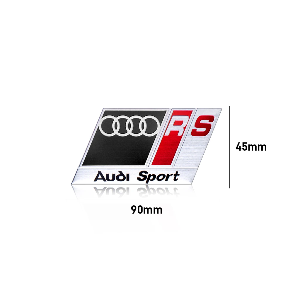 SPORT RS Aluminum Emblem for Vehicles 7 SPORT RS Aluminum Emblem for Vehicles - Image 7