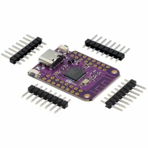 Vibrant Purple ESP32 S2 Mini V1.0.0 IoT Board