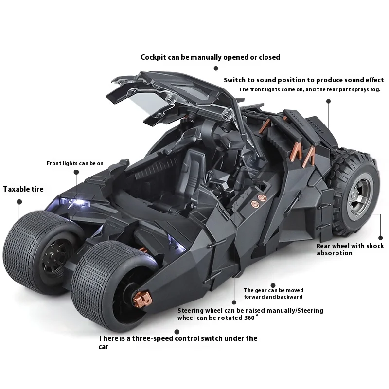 Futuristic Diecast Vehicle Model 1:18 Scale 2 Futuristic Diecast Vehicle Model 1:18 Scale - Image 2