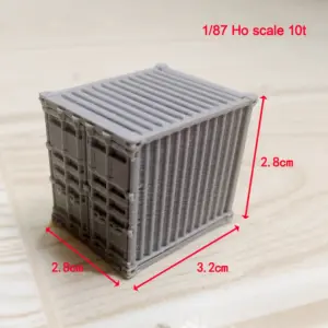 Model Train Shipping Containers Set 1:87 Scale 9 Sa2a64411a514489bb453d2420e0f679aN