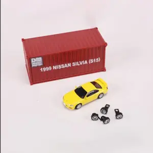 Silver Nissan Silvia S15 Model 1/64 Scale 17 Sa2ba759ae4a24bb680d6b910d8ce151dC 2