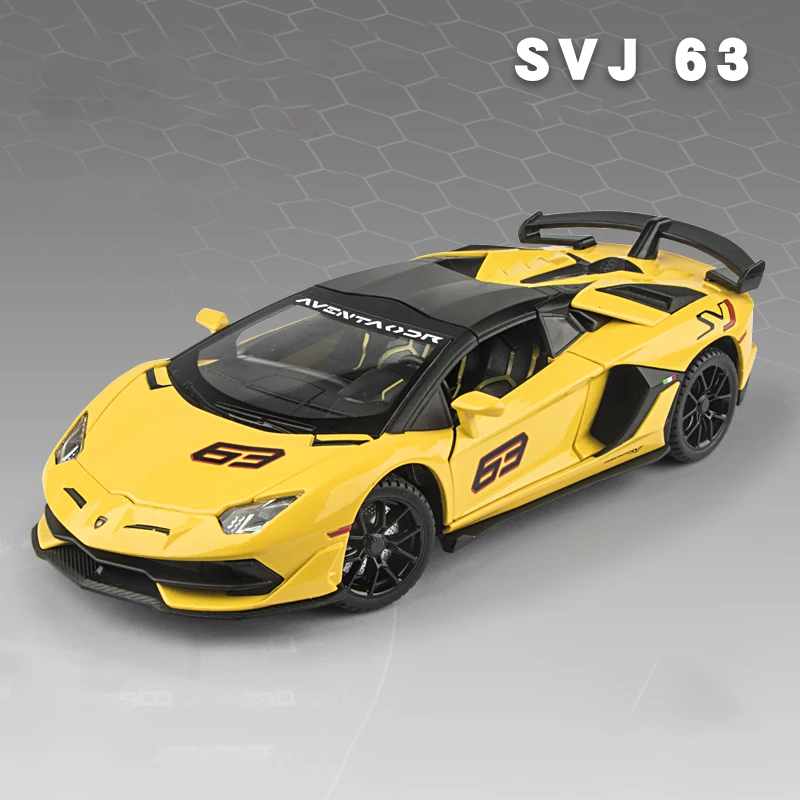 Lamborghini Aventador SVJ 1:24 Alloy Model 8 Lamborghini Aventador SVJ 1:24 Alloy Model - Image 8