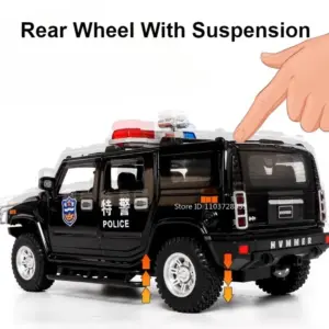 1:24 Scale Diecast Police Car Model 13 Sa3308e6778e14e0683499c8047aa10fbG