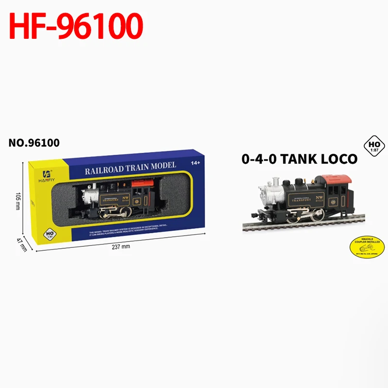 HO Scale Vintage HF 96100 0-4-0 Tank Locomotive 5 HO Scale Vintage HF 96100 0-4-0 Tank Locomotive - Image 5