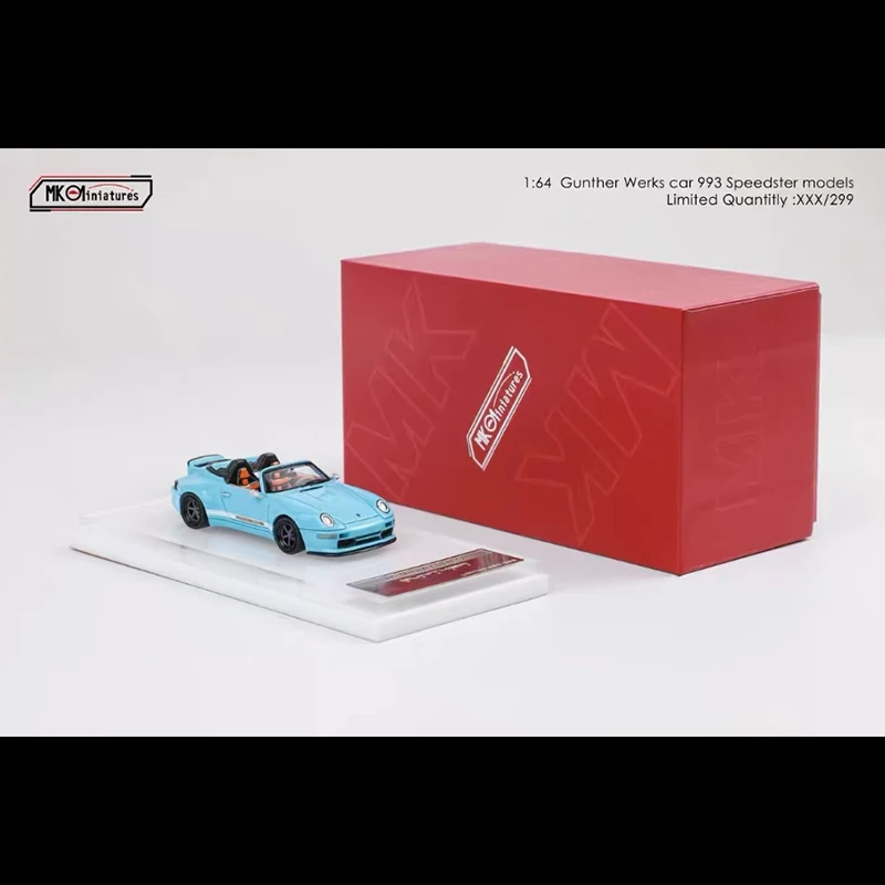Gunther Werks 993 Convertible Diecast Model 1/64 2 Gunther Werks 993 Convertible Diecast Model 1/64 - Image 2