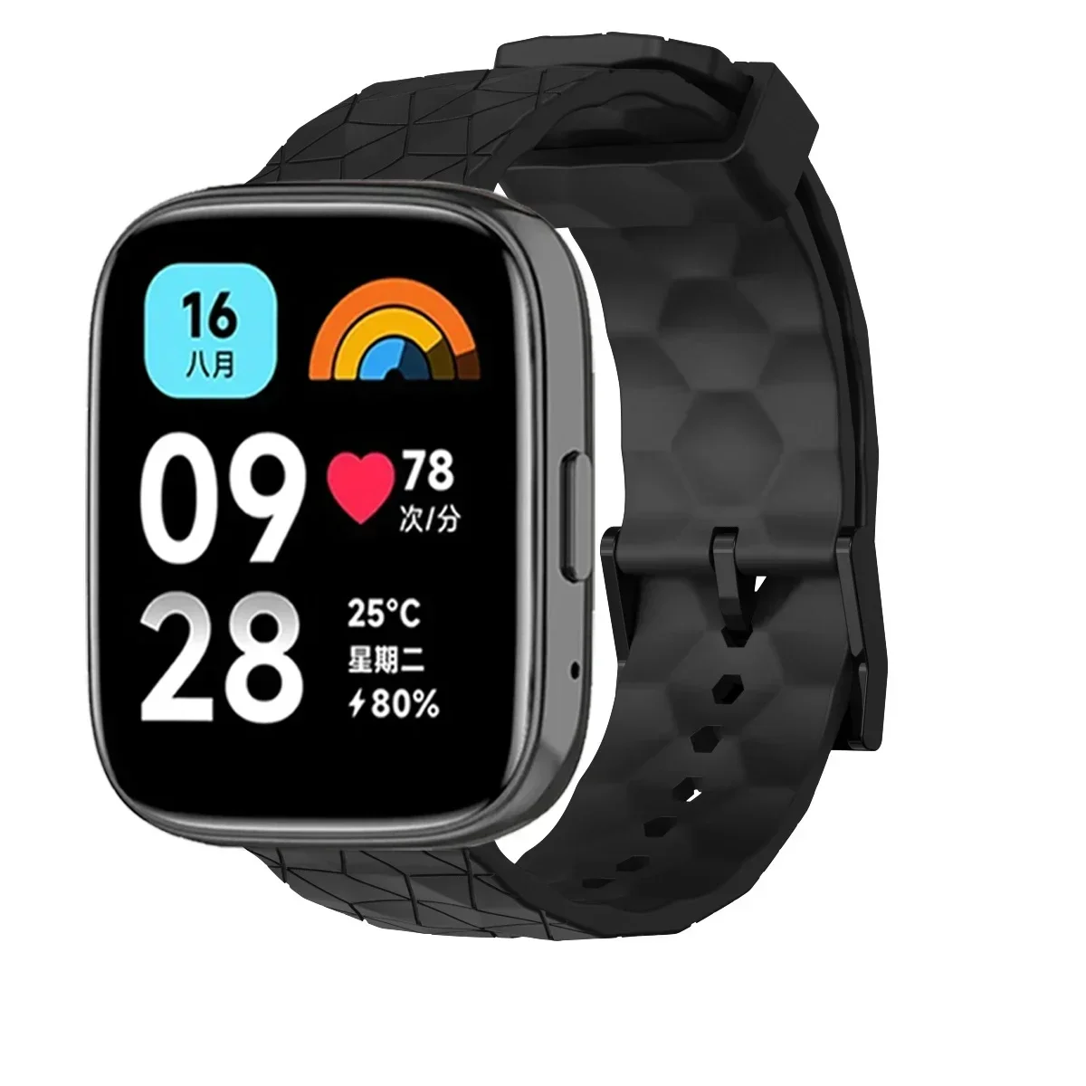 Silicone Watch Strap for Xiaomi Redmi Watch 3 7 Silicone Watch Strap for Xiaomi Redmi Watch 3 - Image 7