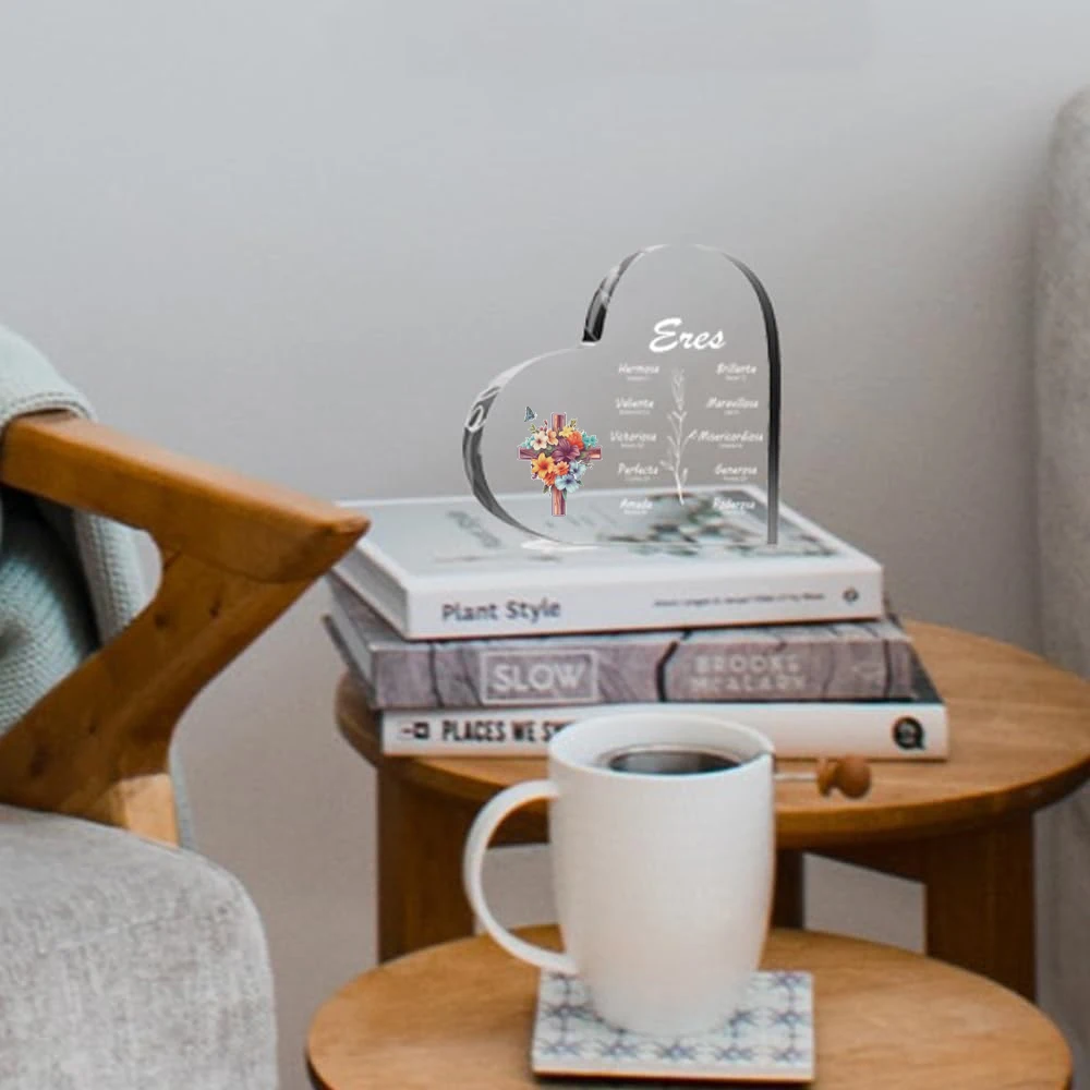 Heart-Shaped Religious Ornament DM-1756 4 Heart-Shaped Religious Ornament DM-1756 - Image 4