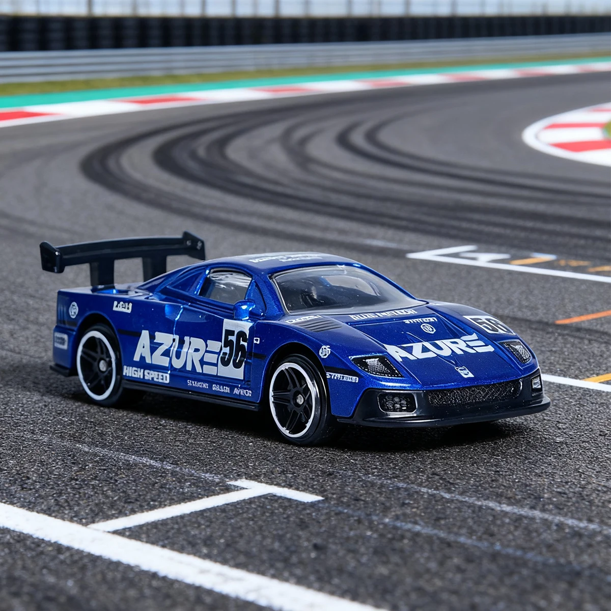 Red Die-Cast Racing Car Model 1:64 Scale 5 Red Die-Cast Racing Car Model 1:64 Scale - Image 5