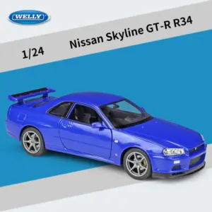 Diecast Nissan Skyline GTR R34 1:24 Scale 19 Sa375a302284248a8861e7f4cbb0b3dcfj